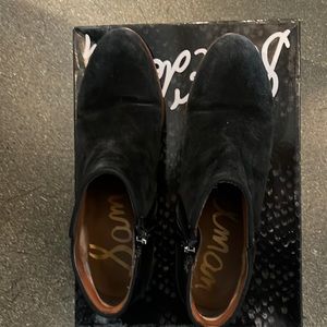 SAM EDELMAN. Petty suede short boots size 7. Light wear